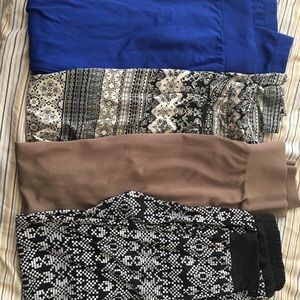 Four nice bottoms